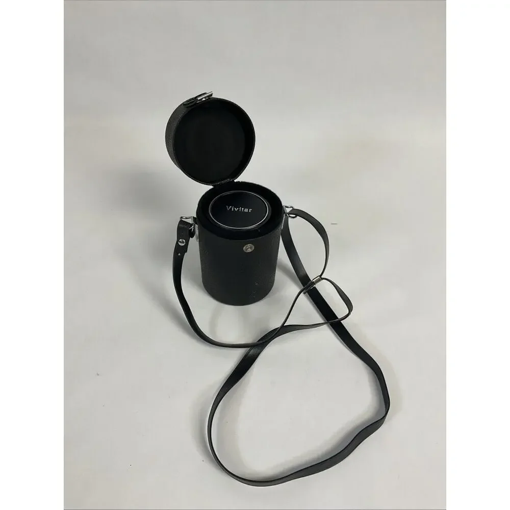 Vintage Vivitar Camera Lens With Hard Case